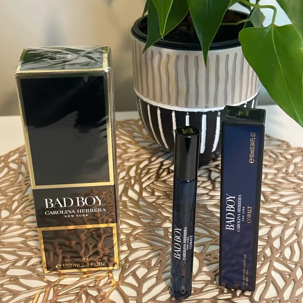 NWT Carolina Herrera Bad Boy Bundle